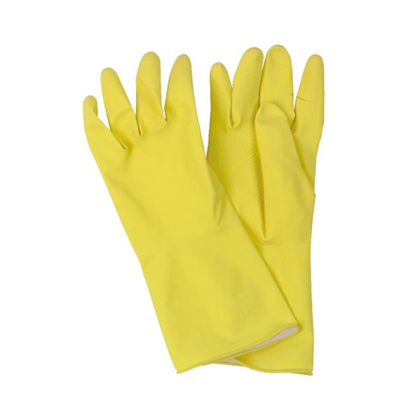 Upgrade Your Household Cleaning Routine with Yellow Latex Gloves and Spray