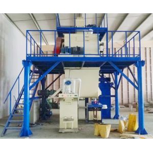 8t/H Dry Mortar Mixing Equipment 220 - 440v With Automatic Control System