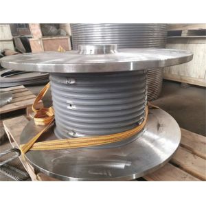 Carbon Steel Grooved Drum Sleeves High Capacity With CCS Approval