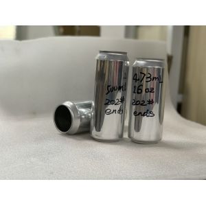 China BPA Ni Coating 120 Degree Brite 12oz 16oz Aluminum Beer Cans on sale