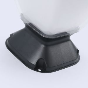 Solar Wall Pillar Light For Garden Fence Landscape With 3000K/6500K Color