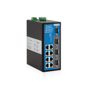 Buy cheap 1.6 Gbps Layer 2 Managed Ethernet Switch With 4 Serial Ports RS 232/485/422 from wholesalers