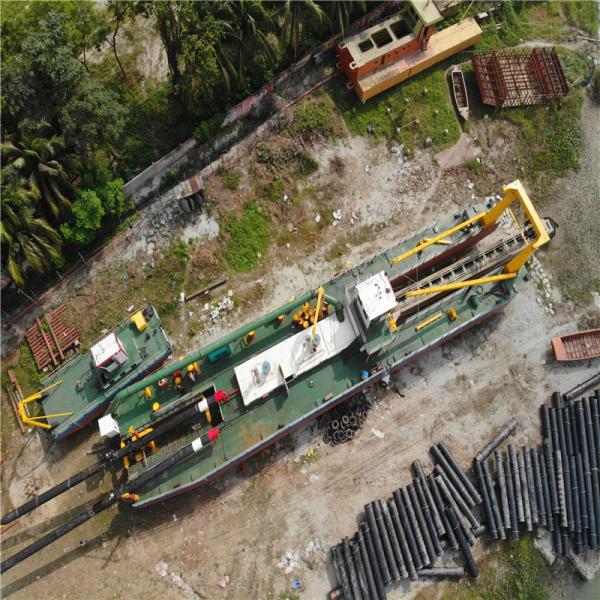 2380kw Main Engine Power Hydraulic Cutter Suction Dredger with 36000.000kg Gross