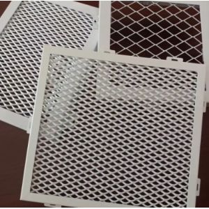 Customized Plain Weave Expanded Aluminum Mesh Cut To Length