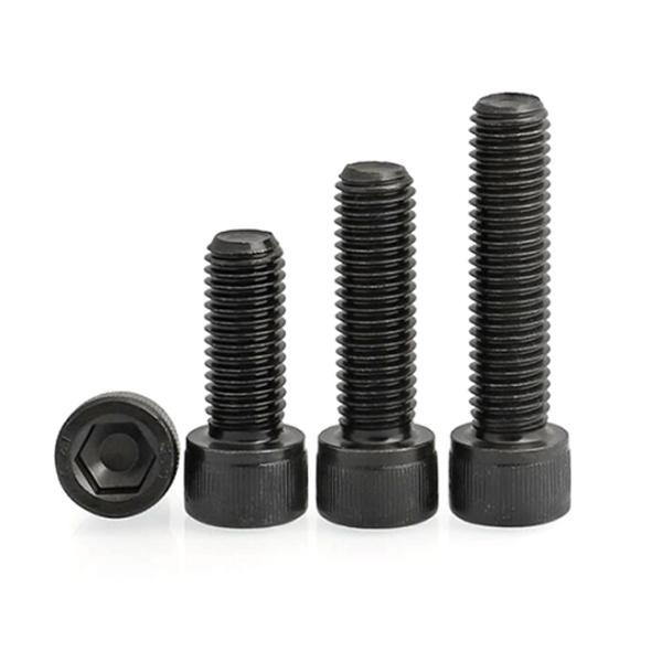 Grade 8.8 Hexagon Socket Bolt Black Carbon Steel Cup Head Screw High Strength M6m8m10m12m16 Allen Bolts DIN912