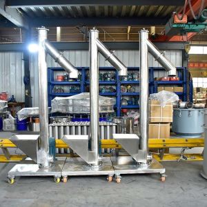 Screw Blade Seal Push Dry Powder Viscous Granule Material Machine