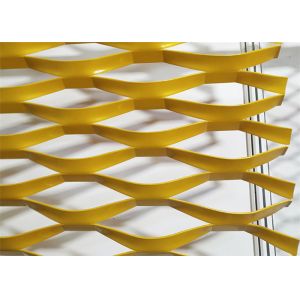 1.5m Window Wall frame easy install Expanded Aluminium Mesh