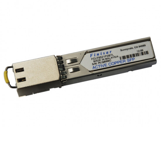 Quality 1000BASE-T 100m SFP Copper RJ45 Finisar Optical Transceiver FCLF852xP2BTL for sale