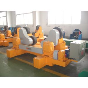 VFD Control Self Aligned Welding Rotator Wheel Frame With PU Coated