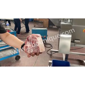 1775*1030*1380 mm Frozen Meat Beef Dicing Cube Cutting Machine