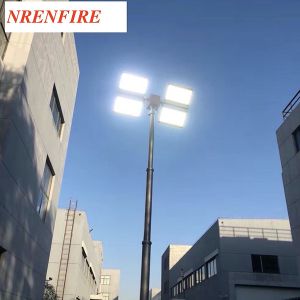 Wholesale Fire Tender Mounted 7.6m Telescopic Mast Light Tower/ Pneumatic Telescopic Mast from china suppliers
