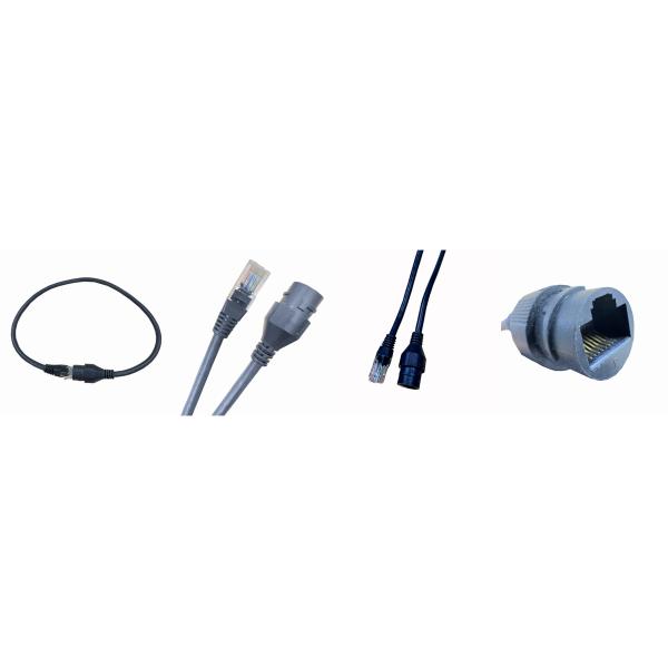 Customized Network Communication Cable Wiring Harness 500mm Length 075