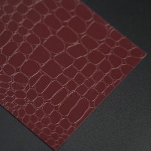 Crocodile patterned PVC wrapping paper, high-strength scratch resistant