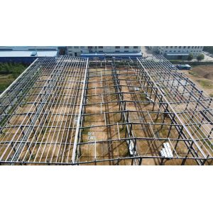 4000㎡ Prefabricated Steel Structure Warehouse H Section Steel