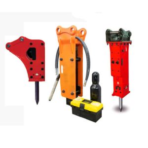 Mini 3 - 8 Tons Excavator Hydraulic Breaker For EX50 PC60 SK70