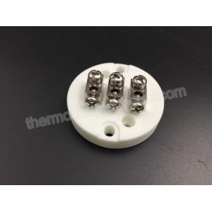 Industrial Thermocouple Components Ceramic Terminal Block N - 3P - C