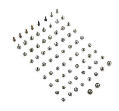 Iphone 7 screw set, repair screw set for Iphone 7, Iphone 7 repair screw set