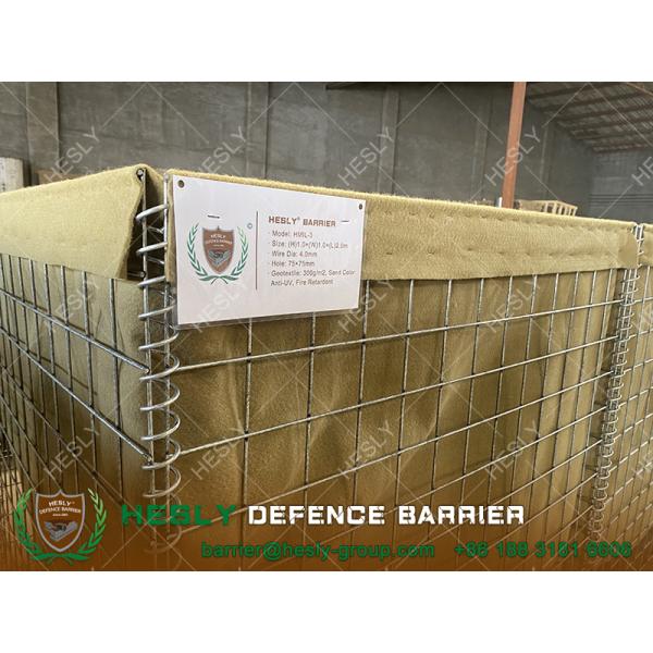 Welded Gabion Protective Barrier
