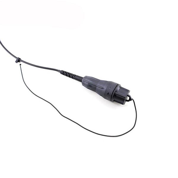 Single Mode Armored Fiber Optic Patch Cable FTTA Outdoor G657A1 Fullaxs To LC Duplex