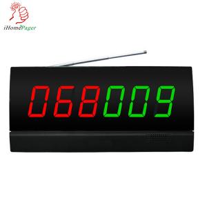 Wholesale Restaurant equipment screen  receiver with color nixie tube diapaly and  English voice report from china suppliers