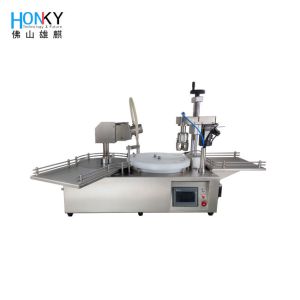 Desktop Essential Automatic Filling And Capping Machine With Servo Motor Capping