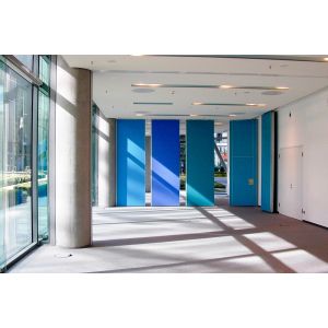 Modern 85 Mm Operable Partition Walls / Movable Sound Insulation Wall