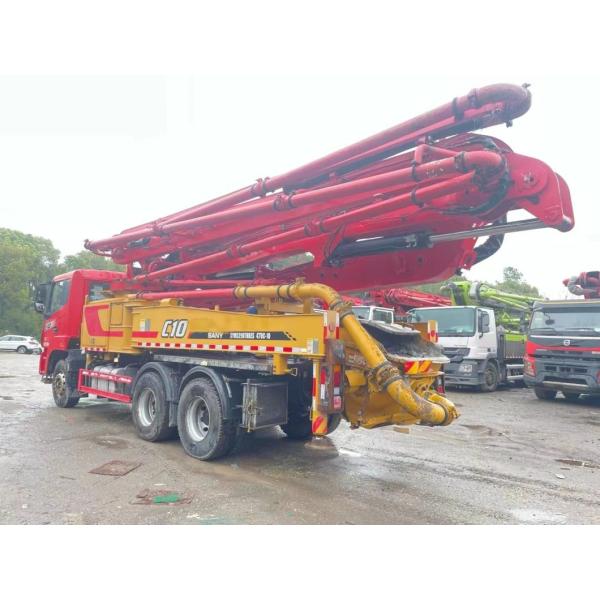 47m Concrete Pump Truck 2021 Year Used Concrete Boom Pump for Smooth Concrete Pouring