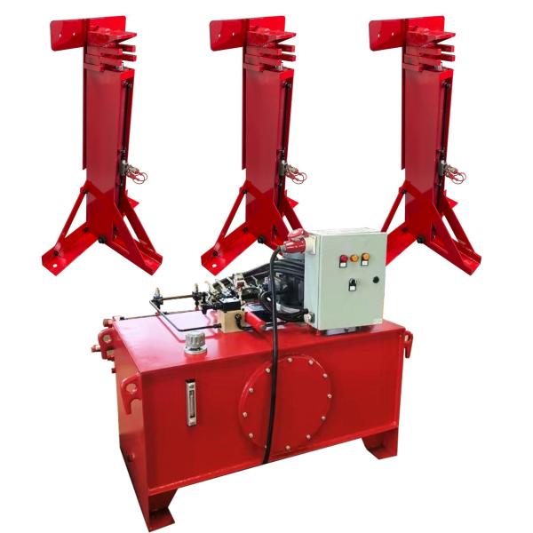 Affordable Red or Customized Hydraulic Lifting Jack System for Grain Silo Tank