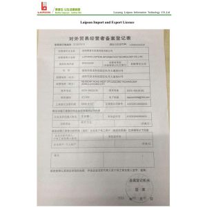 LUOYANG LAIPSON INFORMATION TECHNOLOGY CO., LTD. Certifications