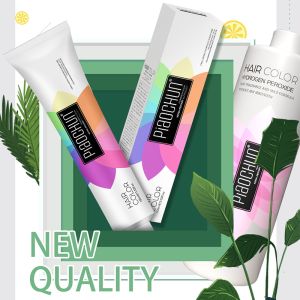 Professional 100ML Permanent Hair Color Cream 58 Colors Low Ammonia for Salon