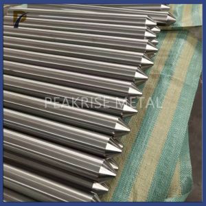 Dia63mm Molybdenum Electrode Rod Glass Melting Polished Surface Density 10.2g