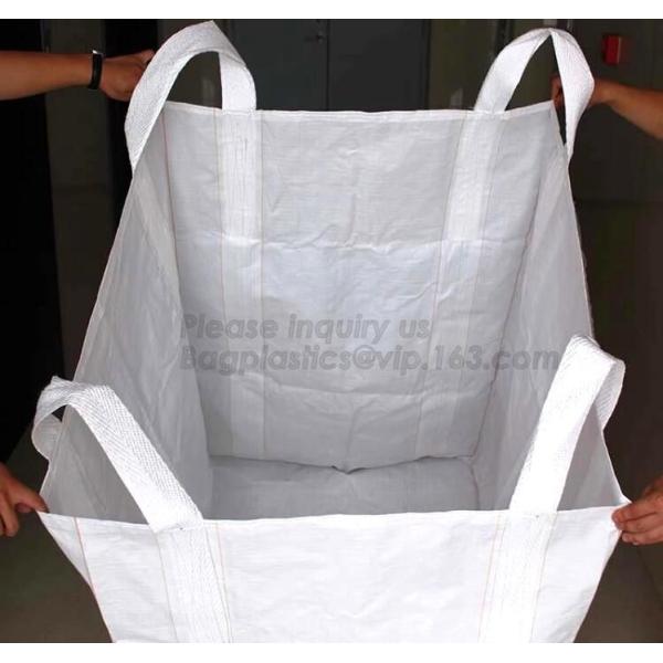 big bulk bag 1.5 ton pp woven big bulk FIBC bags grain wheat flour super sack