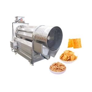 Potato Chips Seasoning Machine With Customized Automatic Seasoning Tumble