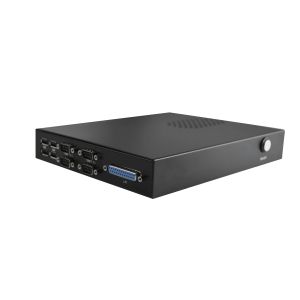 Black Mini Desktop PCs Intel Core i5-7200U i5-7300U VGA+HDMI Fan cooling