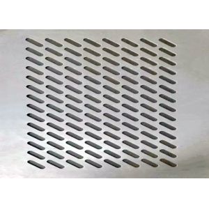 Ventilation And Smoke Filtration Perforated Mesh Sheet 0.1mm-12mm Thickness