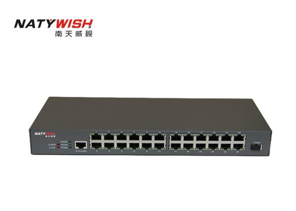 Quality Portable Multiple Dwelling Unit ONU With 1 PON Port 24 Ethernet Ports For FTTH / FTTB / FTTO for sale