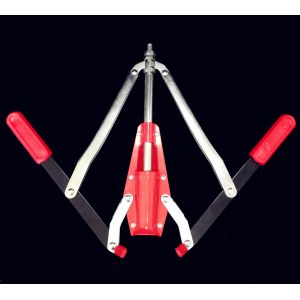 Home Brewing Double Lever Wine Corker Plastic Handles Smooth Easy Operation