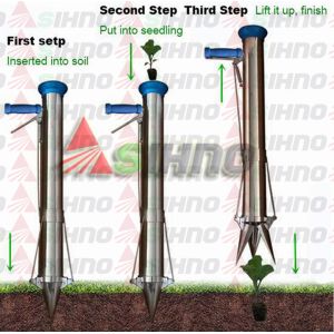 Hot Sale Seedling Planting Machine/Hand Vegetable Seed Planter/Seedling
