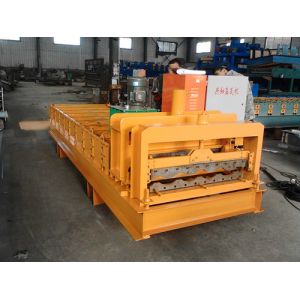 Glazed Color Roof Tile Roll Forming Machine