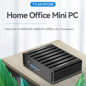 Intel Core Series Black Mini Computer With DDR3L RAM Single LAN Fome Home Offoce