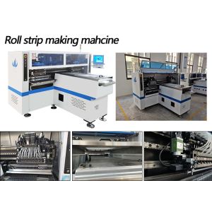 6KW 250000CPH SMT Mounting Machine For 0.5mm Components Flexible Strip