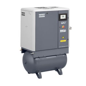 Buy cheap 11kw Atlas Screw Air Compressor GA11 VSD Oil Injected from wholesalers