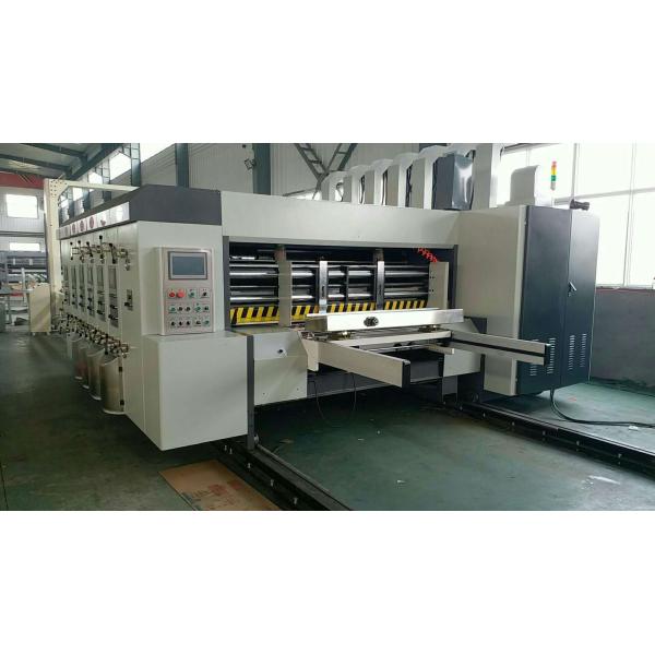 15kw Printing Slotting Die Cutting Machine Steel Material Balance Correction Safety Operation