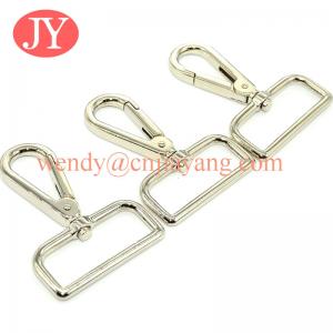 Wholesale jiayang zinc alloy custom size  bag trigger spring metal swivel snap hook from china suppliers