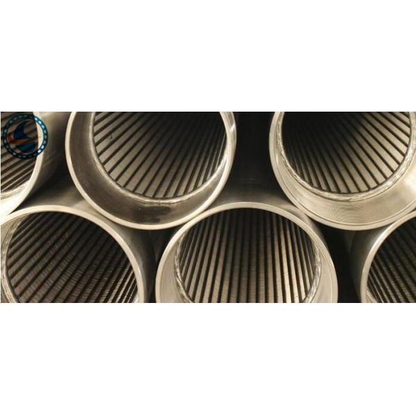 Vee Continuous Slot Wire Wrapped Screen For Deep Well Drilling