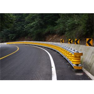 Traffic Safety Driveway EVA Roller System Guardrail Crash Rolling Barrier