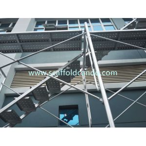 Scaffold systems need Q235 scaffolding galvanized catwalk with high load-