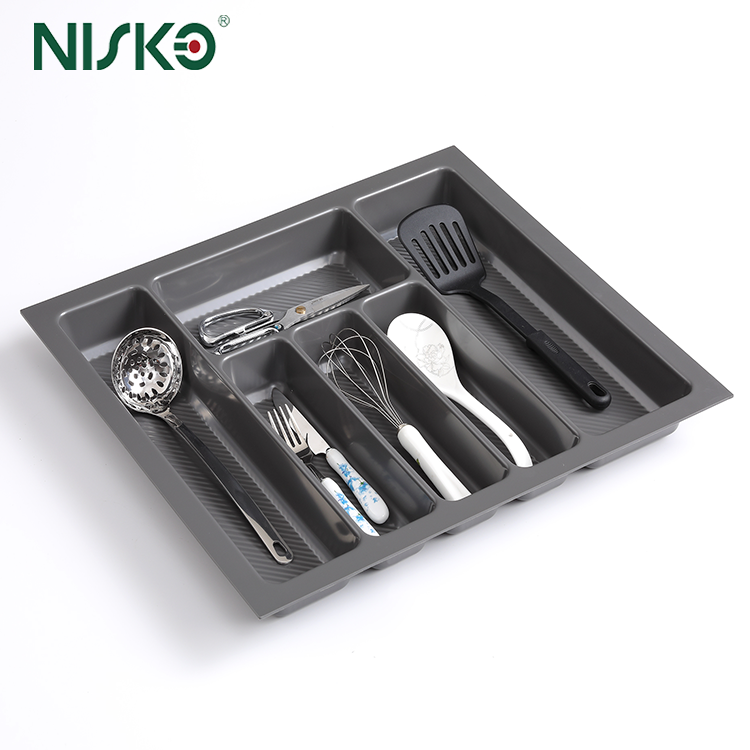 Kitchen Silverware Storage Box Utensil Drawer Insert Flatware Cutlery Tray