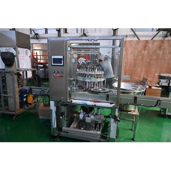 Eye Drops Filling Capping Intergrated Machine 3 In 1 Machine, Screw Capping With