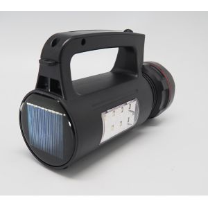 BN-8007S Protable LED Flashlight With Solar Panel